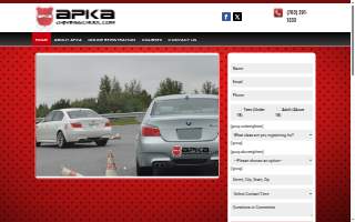 APKA Driving School website
