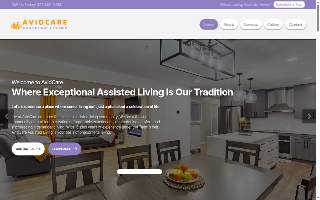 AvidCare Assisted Living website