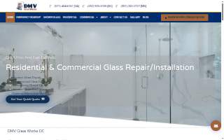 DMV Glass Works website