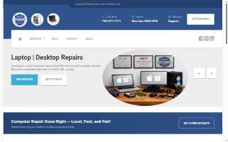 Fairfax Computer Repair website