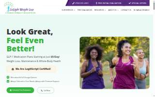 Livlight Weight Loss website
