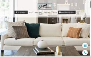 Staged by Design of Fairfax website