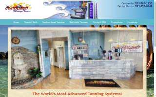 SunSplash Tanning Center of Fairfax website