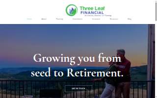 Three Leaf Financial website