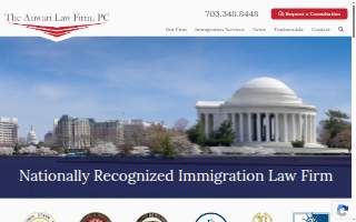 Anwari Law Firm website