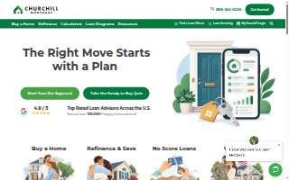 Churchill Mortgage - Herndon website