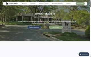 Giving Tree K9 Club website