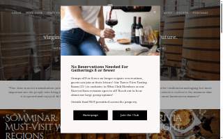 Stone Tower Winery of Falls Church website