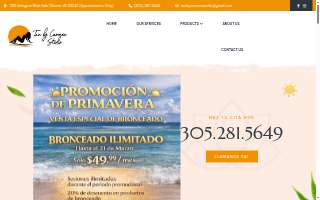 Tan By Carmen Studio website