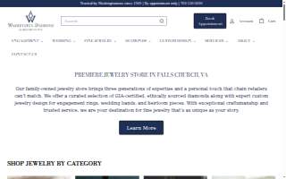 Washington Diamond website