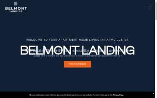 Belmont Landing website