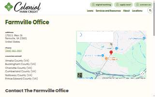 Colonial Farm Credit website