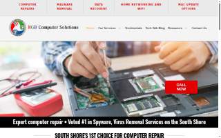 RGB Technology Services website