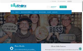 Silly Shotz Photo Booth Company of Farmville website