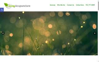 Caring Acupuncture website