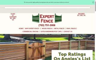 Expert Fence website