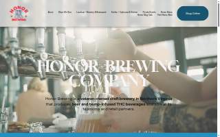 Honor Brewing Kitchen - Fairfax website