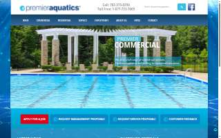 Premier Aquatics website