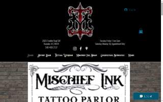 Mischief Ink Tattoo website