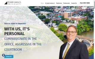 A. Lewis Lowery, Jr., Attorney at Law, PLC website