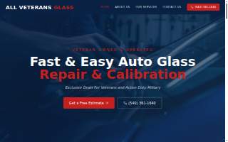 All Veterans Glass LLC website