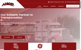 Alsop Trucking of Fredericksburg website