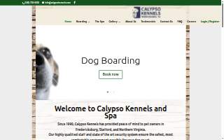 Calypso Kennels website