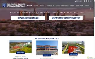 Coldwell Banker Commercial Elite website