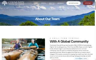 Community Financial Group website