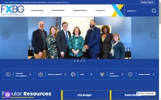 Fredericksburg Technology website