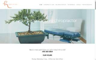 Hands of Hope Chiropractic & Wellness Center website