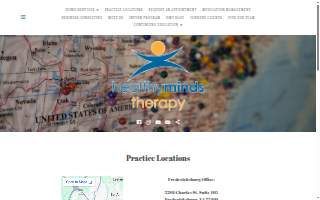 Healthy Minds Therapy, PLLC website