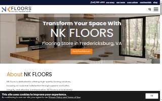 NK Floors Selection Center website