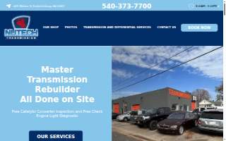 NuTech Transmission website