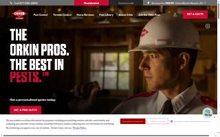 Orkin website