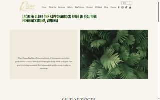 River House Day Spa website