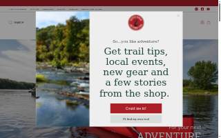 River Rock Outfitter of Fredericksburg website