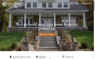 Cornerstone Construction website