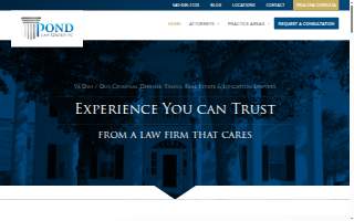 Pond Law Group, PC website