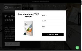 Real JC Tile website