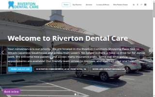 Riverton Dental Care website