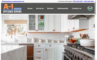 A-1 Appliance Repair LLC website