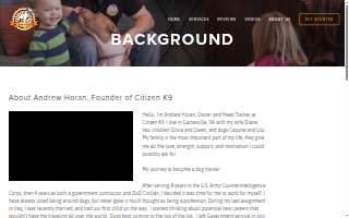 Citizen K9 website