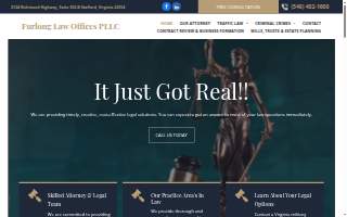 Furlong Law Offices website