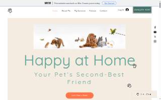 Happy at Home website