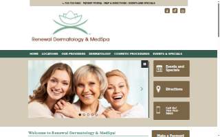 Renewal Dermatology (Lee Hwy) website