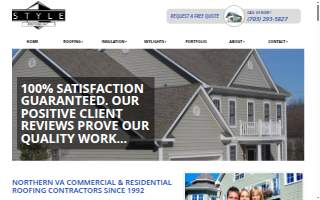 Style Roofing Inc. website