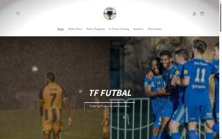 TF Futbal website
