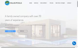 Yailas Pools website