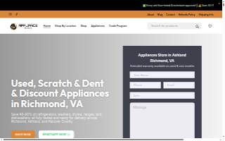 Appliance Worlds - New and used Appliances Ashland of Glen Allen website
